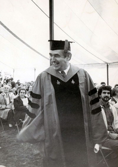 <p dir="ltr">Louis Rabineau was inaugurated as the 3rd college president</p><div><strong id="docs-internal-guid-4b776099-7fff-6887-e169-e1efa90922f8"></strong></div>