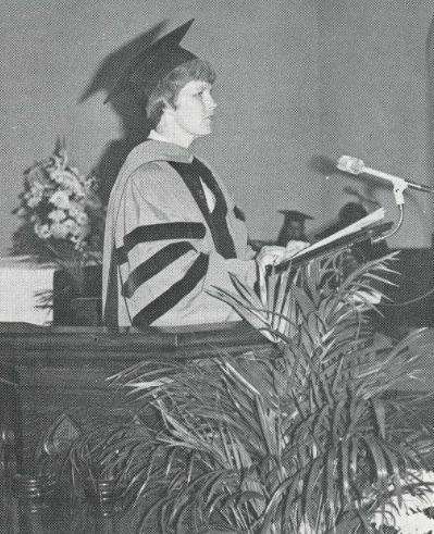 Judith Swazey became the 2nd college president